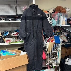 Aspire Black Insulated Men's Suit - flame resistant